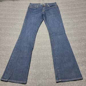 Salt Works Womens 29 Medium Rise Mulberry Bootcut Denim Pants USA